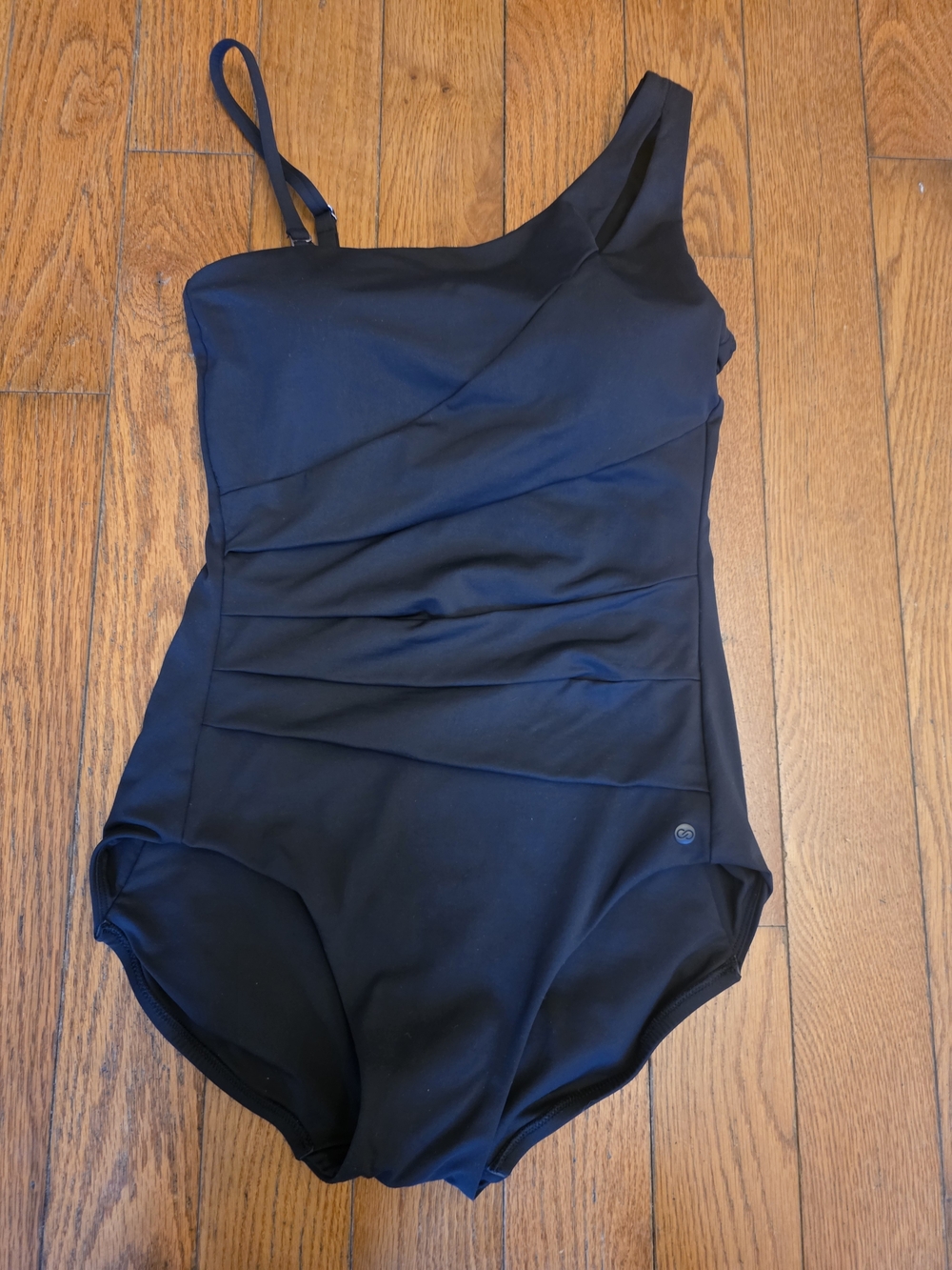 CALIA by Carrie Underwood Black One-Shoulder One-Piece Swimsuit